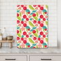 Hermia Tabla de Cortar de Vidrio Templado Multicolor 20 x 30 cm